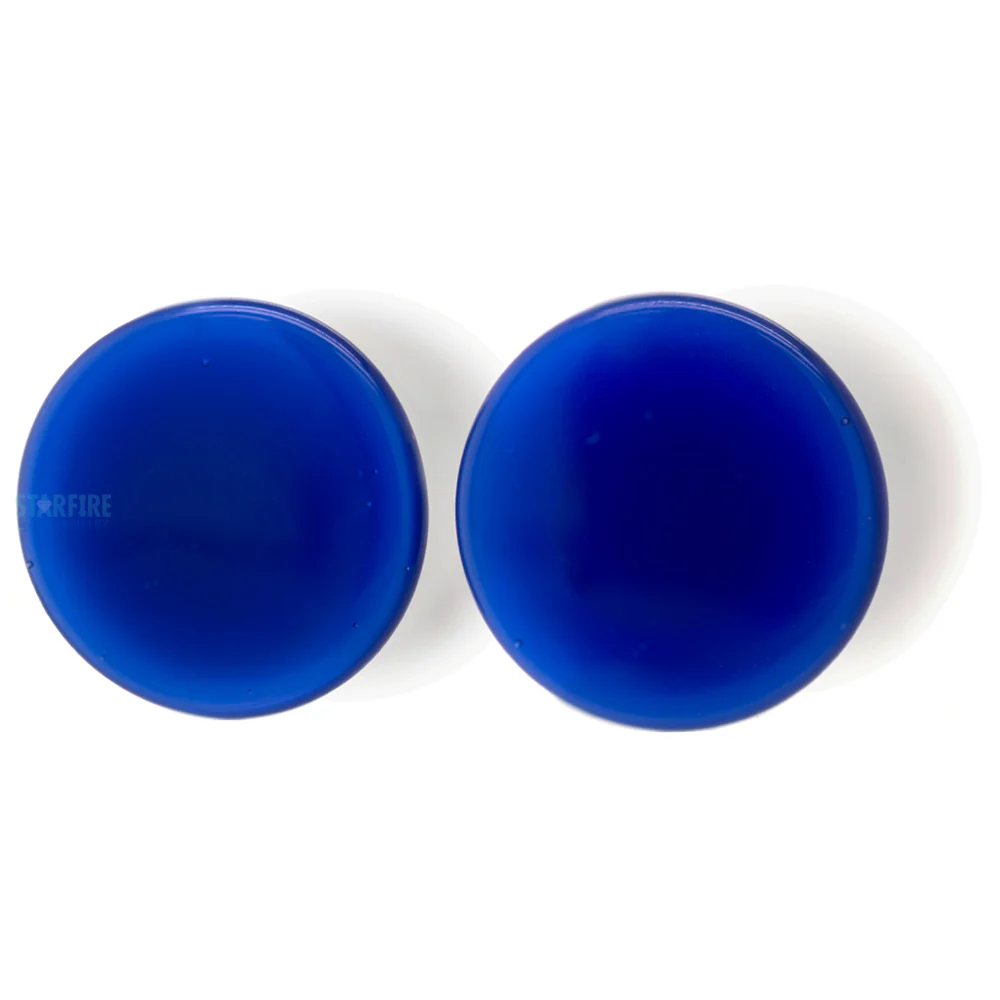 Glass Colorfront Plugs - Blueberry (Premium Color) - Image 4