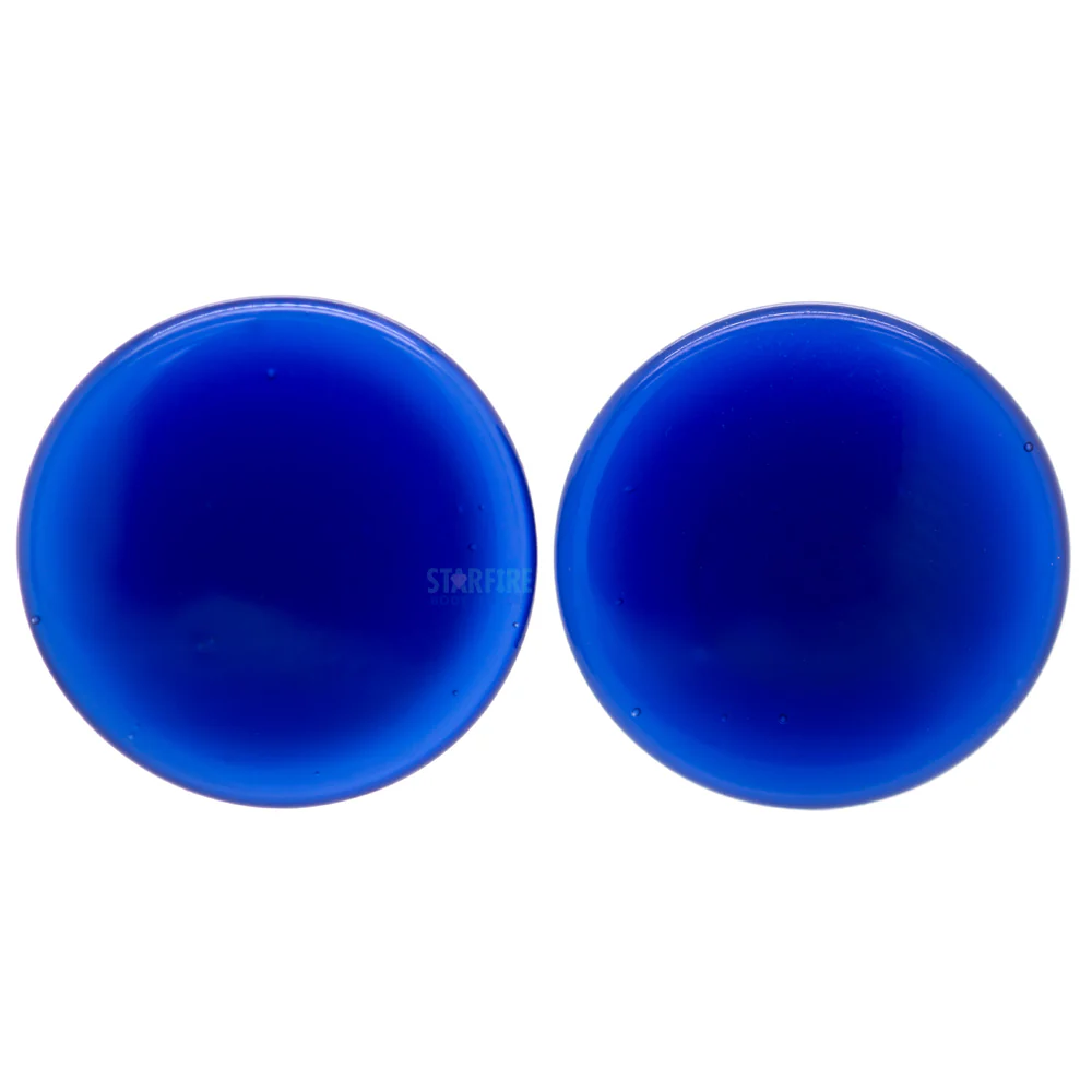 Glass Colorfront Plugs - Blueberry (Premium Color) - Image 5