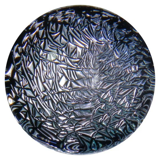Crescent Dichroic Glass Hoop Weights - Image 16