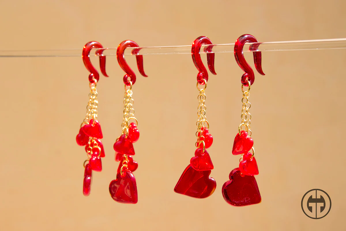 Dangling Hearts in Glass - Image 5