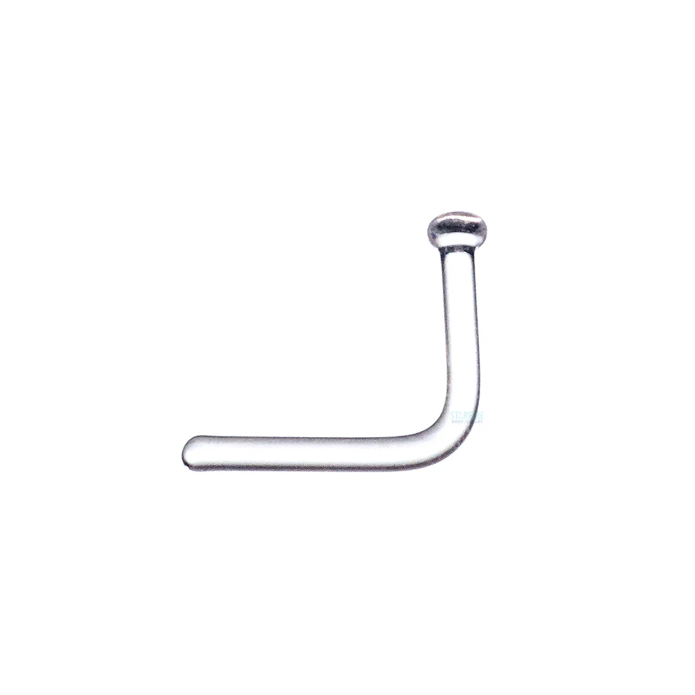 Glass Nostril Retainer - Clear - Image 3