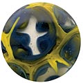 Glass Power Plugs - Blue Yellow - Image 3