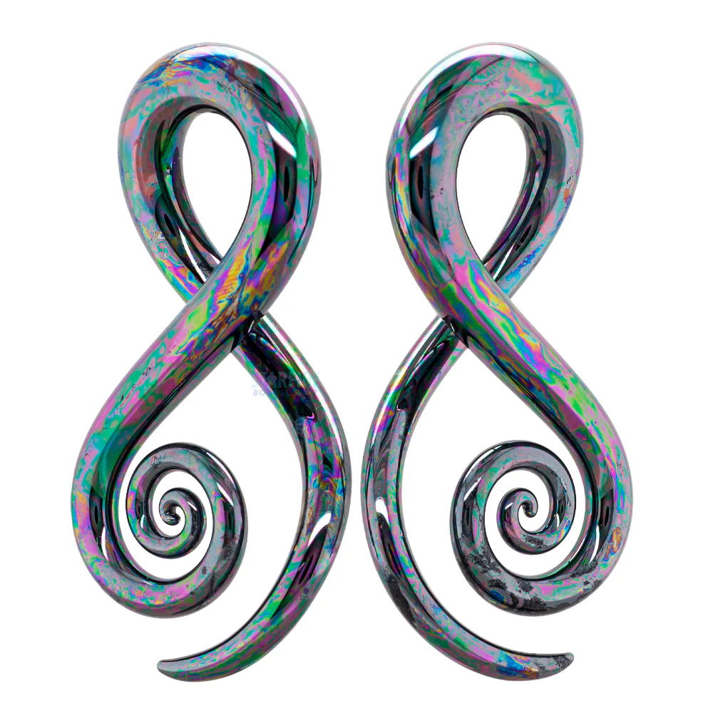 Glass Bobtail Squids - Oil Slick Raven - Image 2