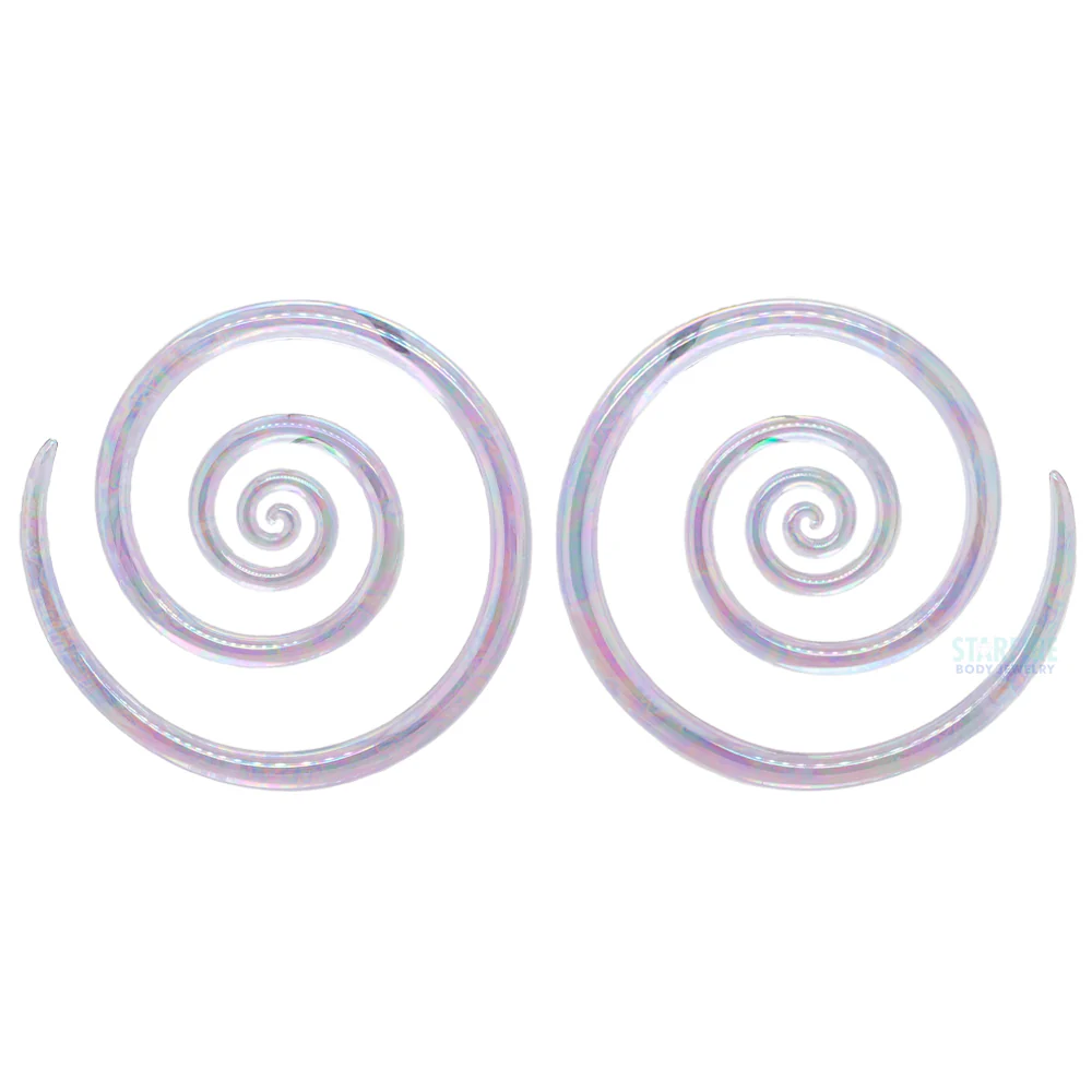 Glass Spirals - Oil Slick Purple Rain - Image 2