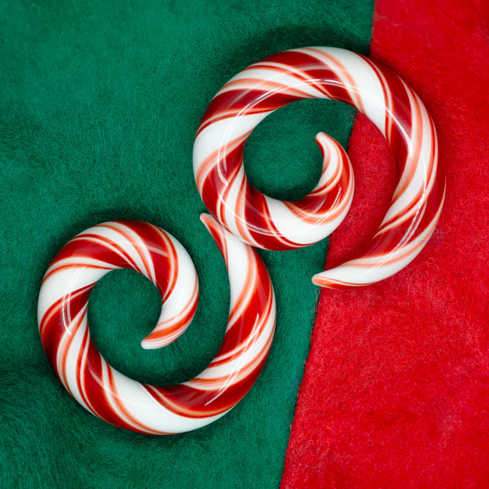 Candy Cane Glass Spirals - Image 2