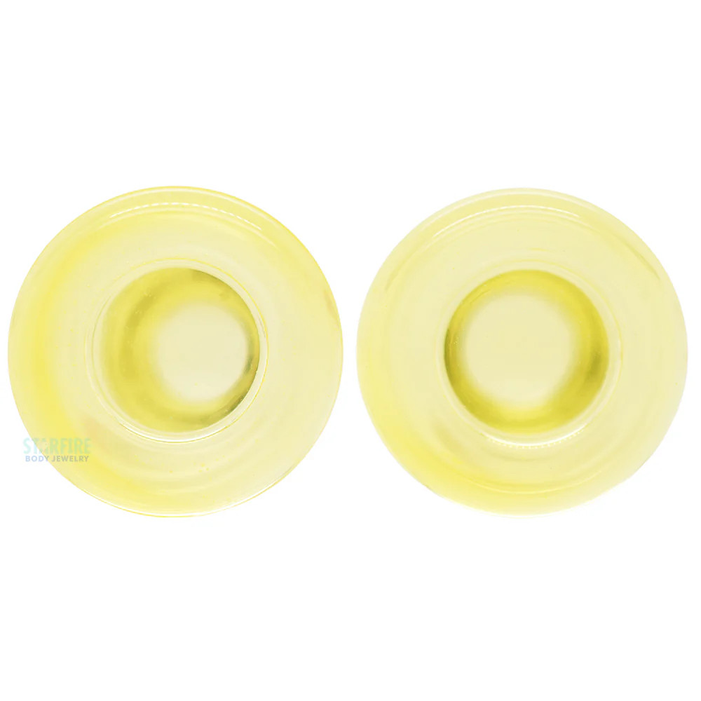 Glass Colorfront Plugs - Sunshine - Image 2