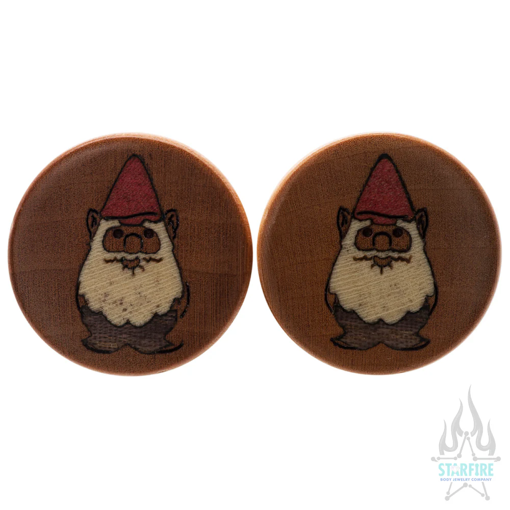 Gnome Wood Inlay Plugs - Image 4