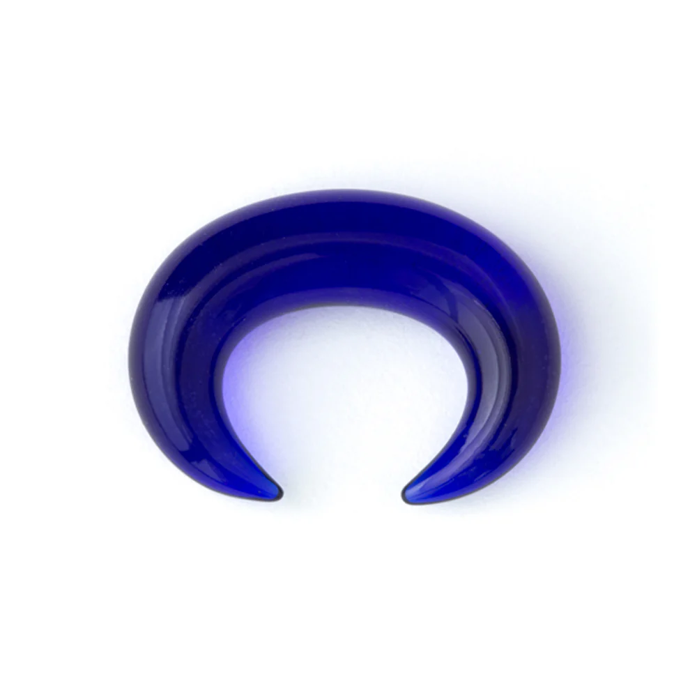 Long Glass Septum Pincher - Cobalt - Image 3