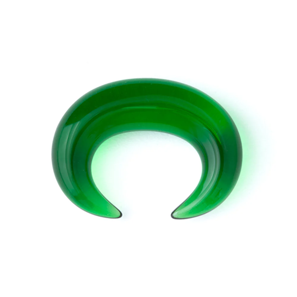 Long Glass Septum Pincher - Emerald - Image 3
