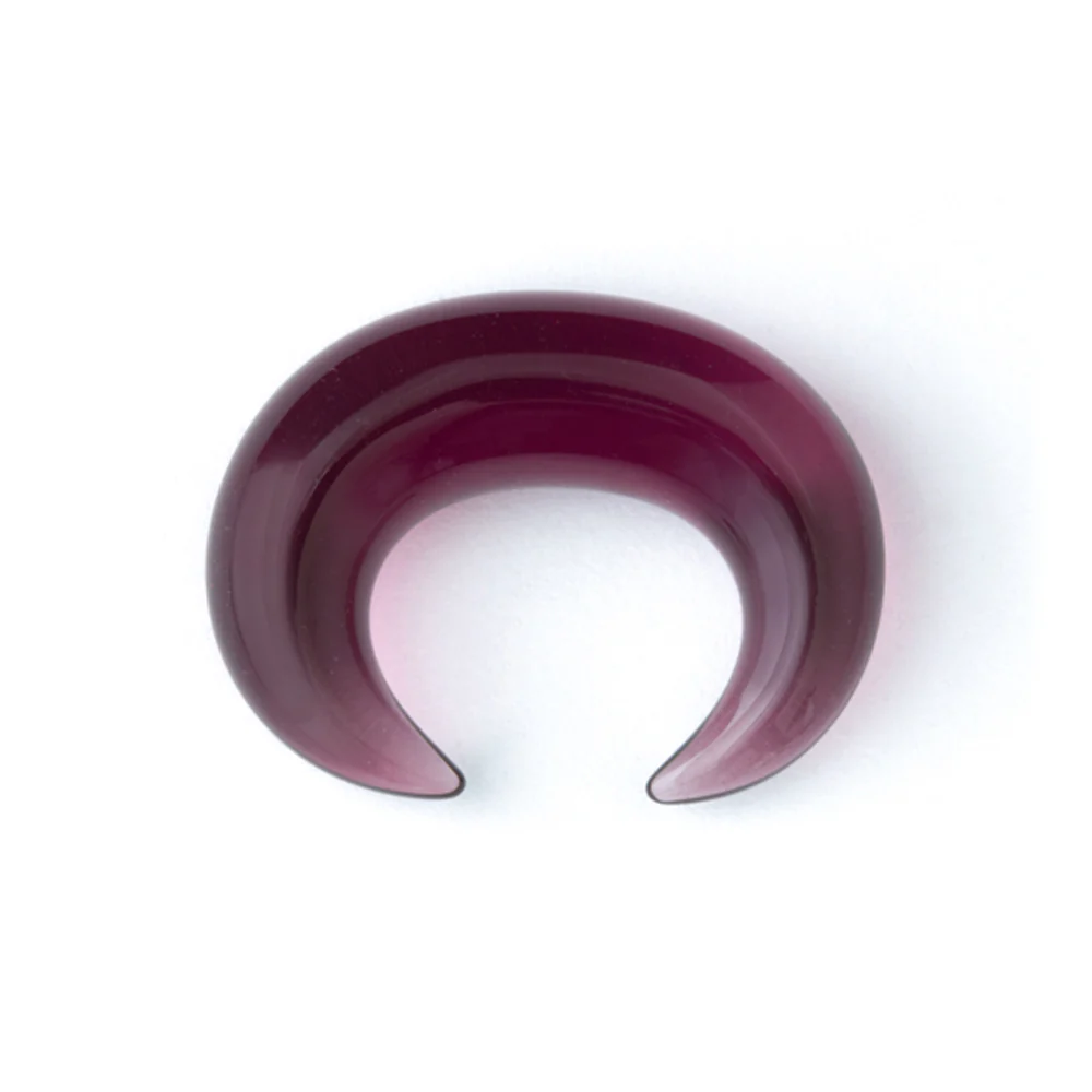 Long Glass Septum Pincher - Purple - Image 3