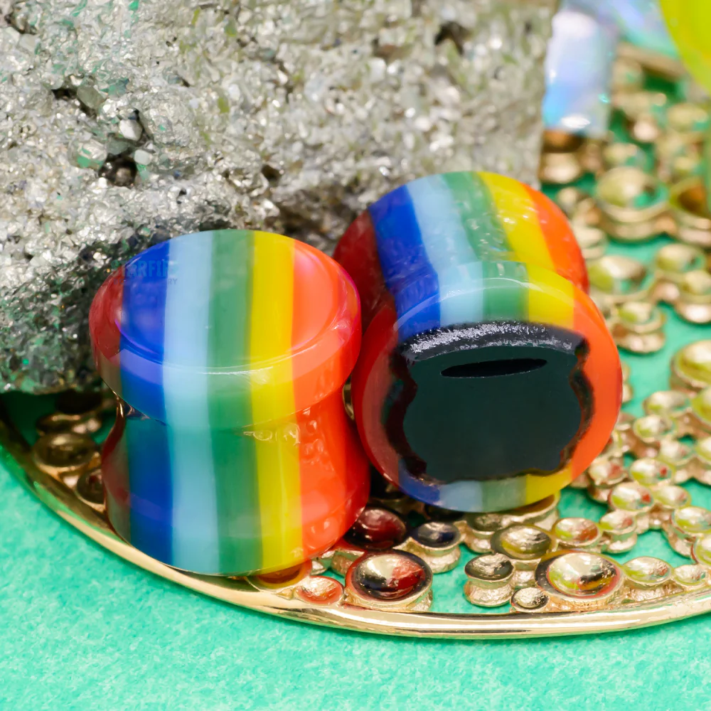 Pot o' Gold Glass Plugs - End of the Rainbow - Image 2