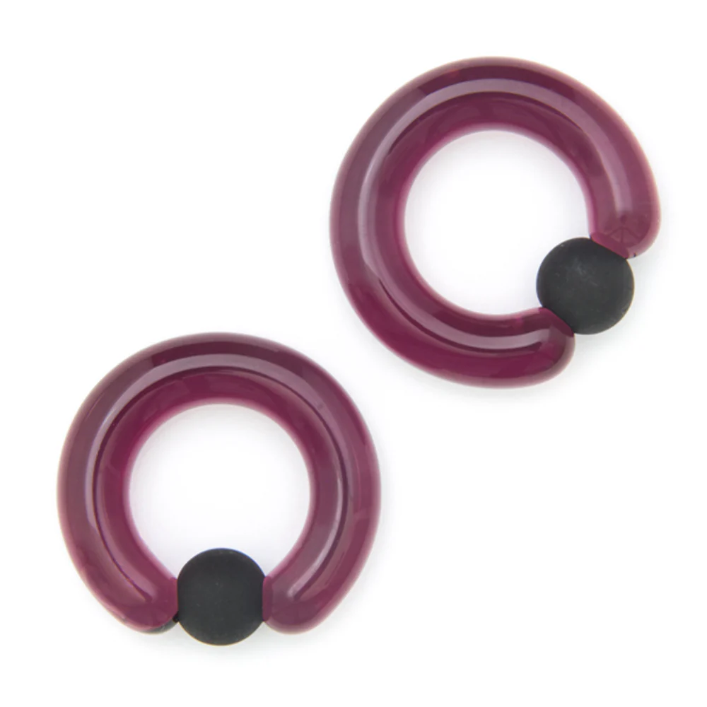 Simple Glass Captive Bead Rings (CBR's) - Image 7