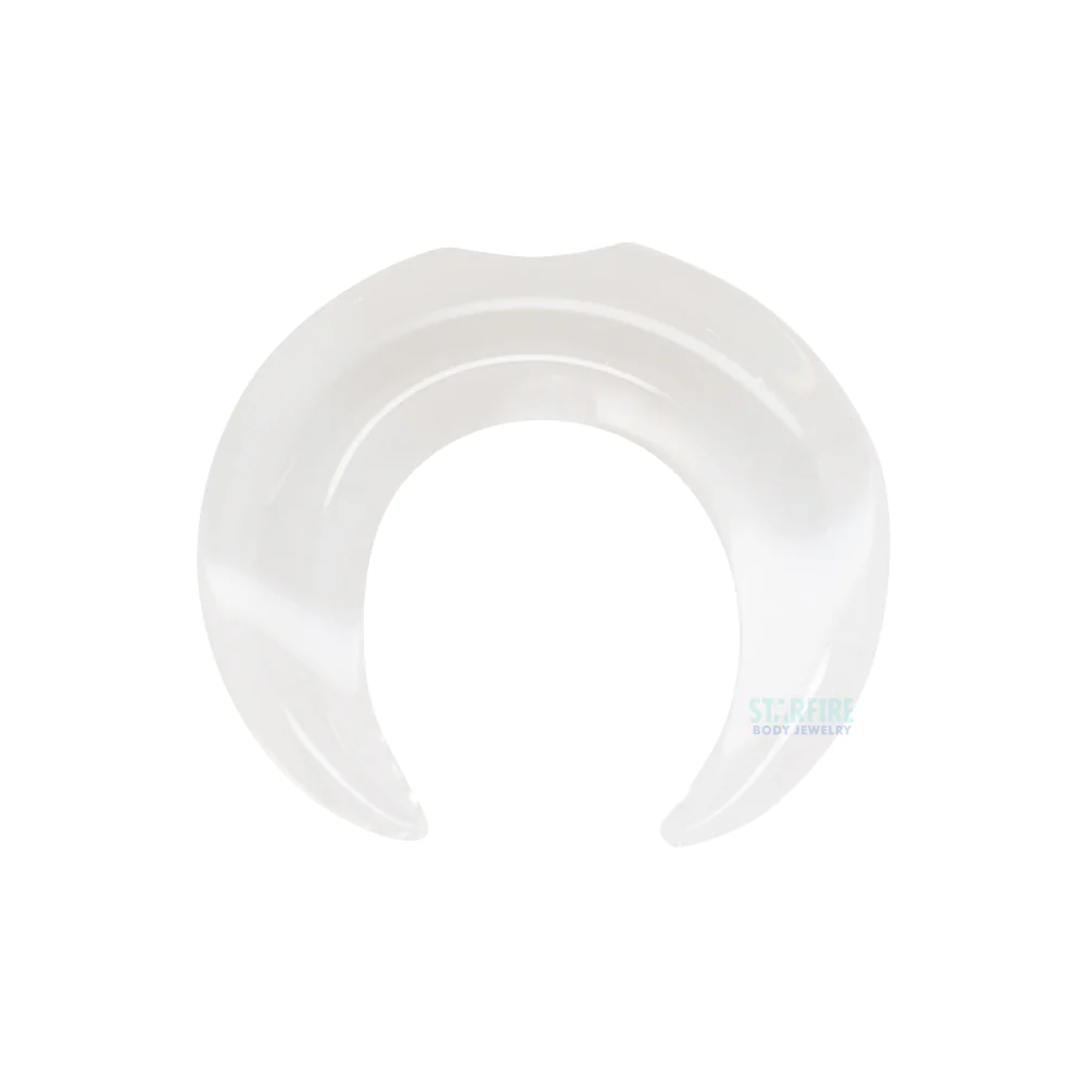 Simple Glass Septum Pincher - Crystal - Image 3