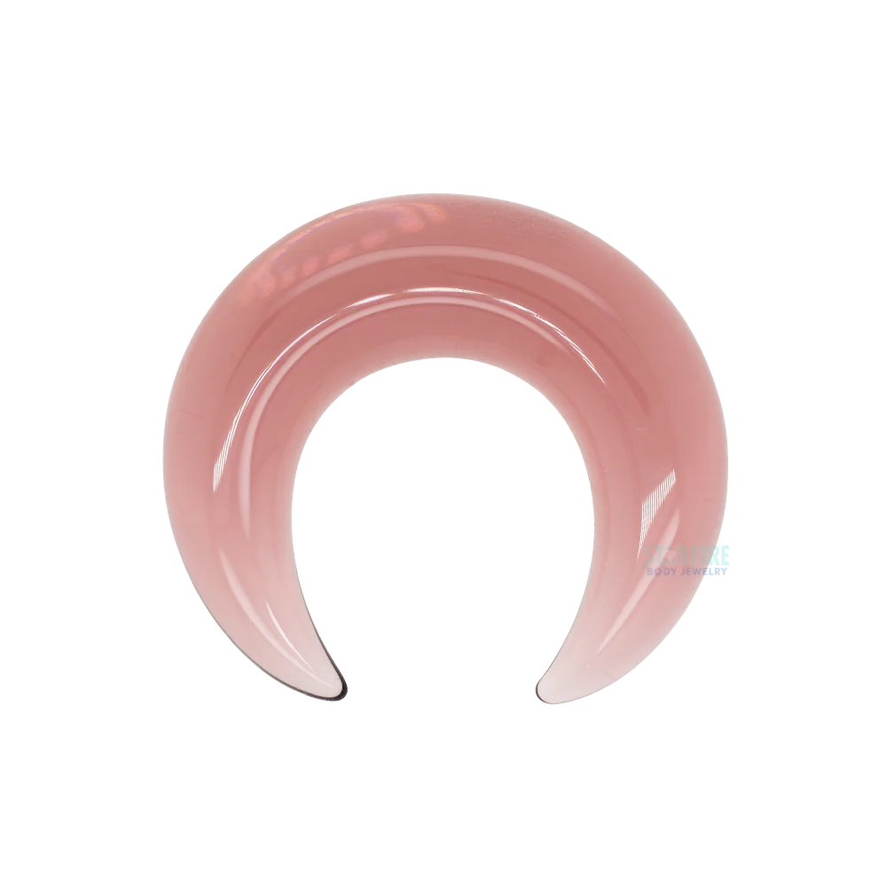 Simple Glass Septum Pincher - Purple