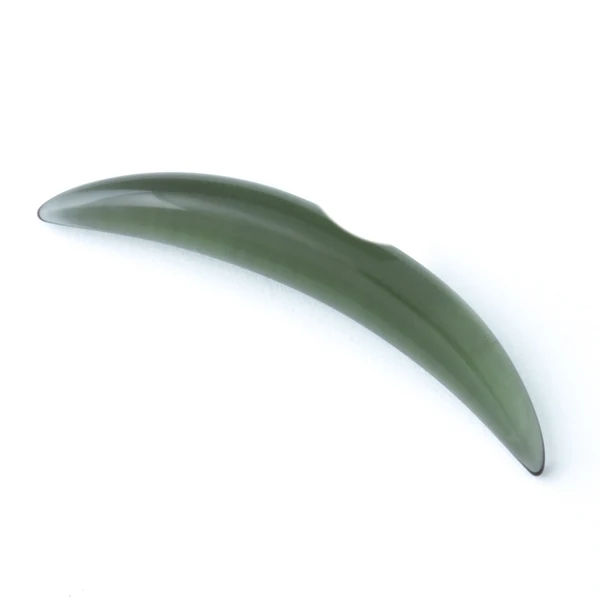 Simple Glass Septum Tusk - Smoke