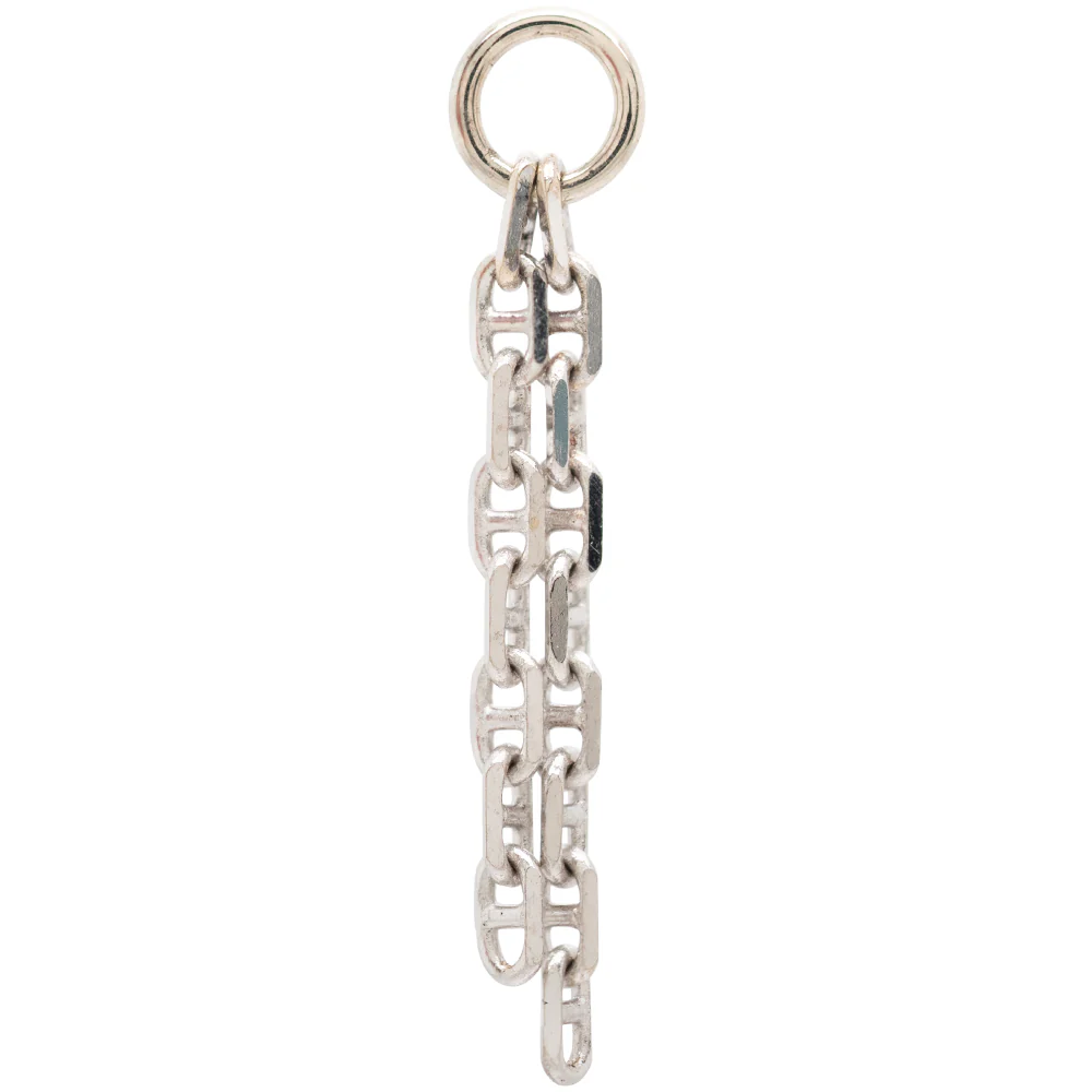 "Anchor Tassel" Chain Charm in Gold - Image 4