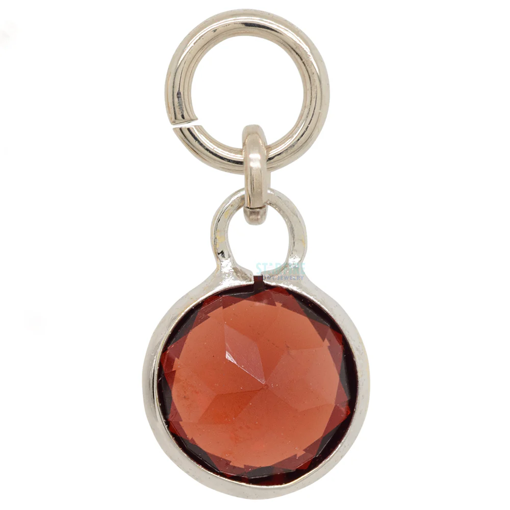 "Brilliant" Charm in Gold with Gemstones - Image 4
