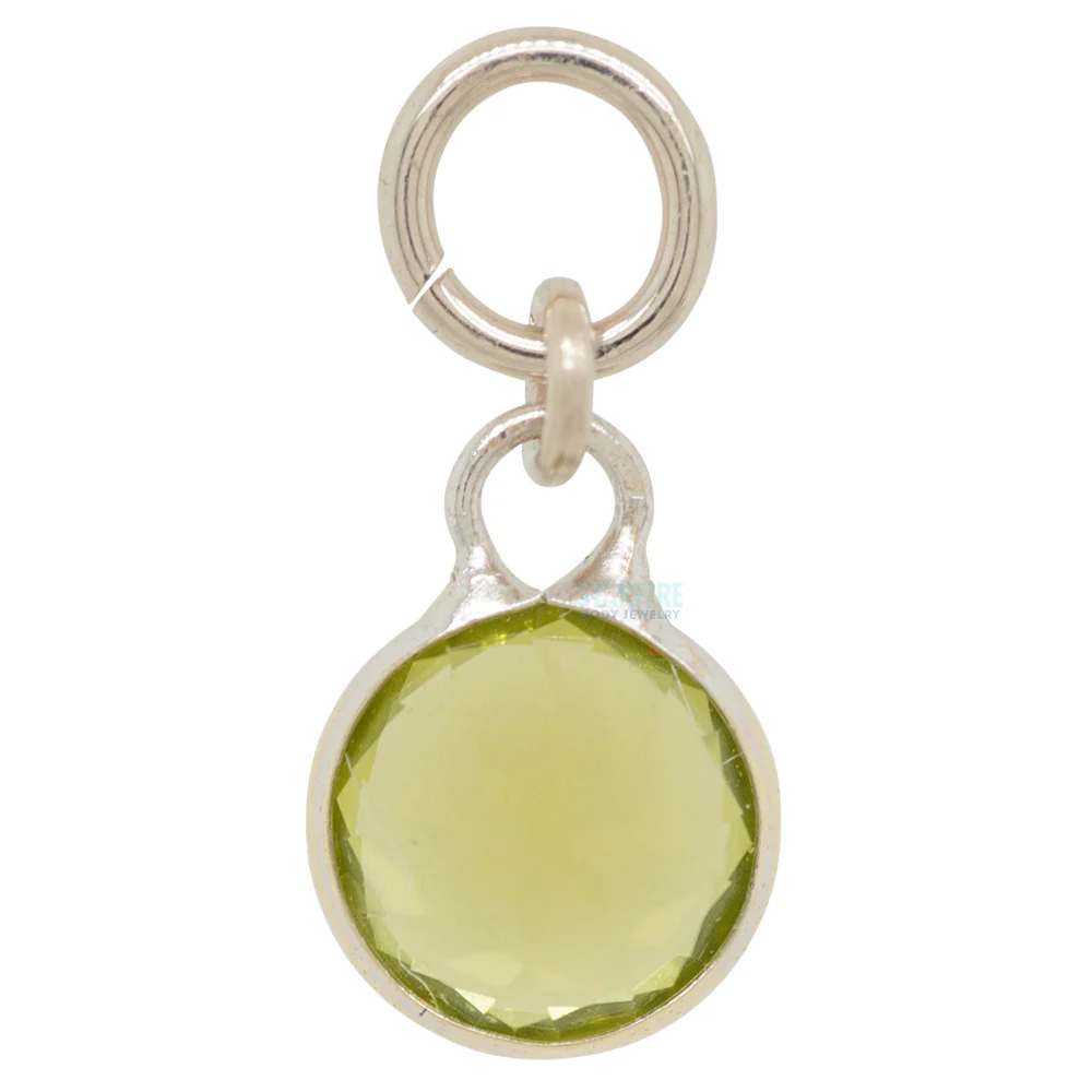 "Brilliant" Charm in Gold with Gemstones - Image 6