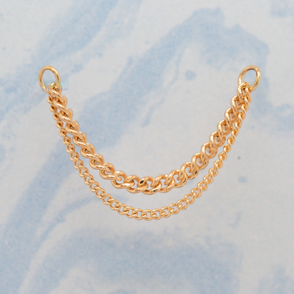 "Divine" Chain Attachment in Gold - Image 2