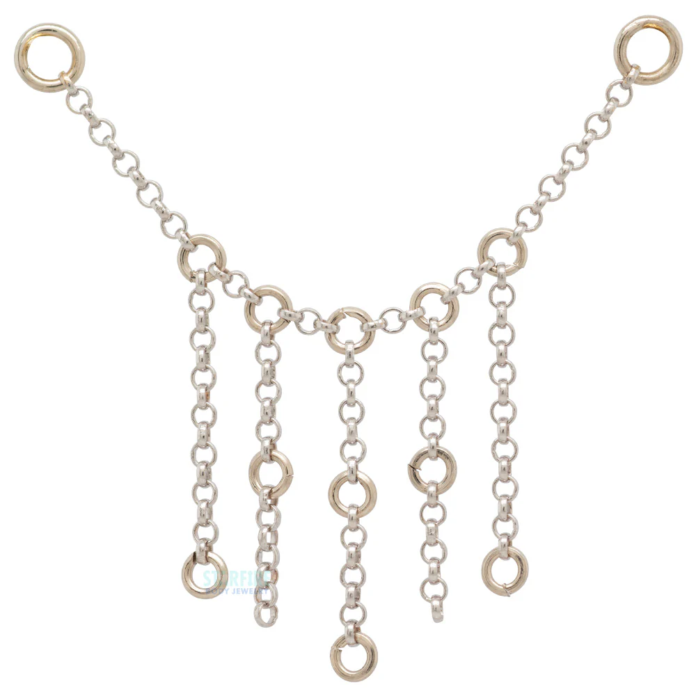 "In Bondage" Chain Attachment in Gold