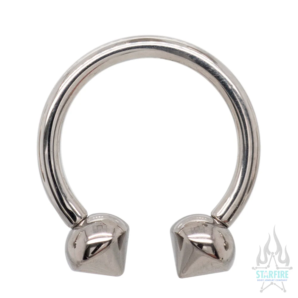 Spiked Balls Circular Barbell - Image 3