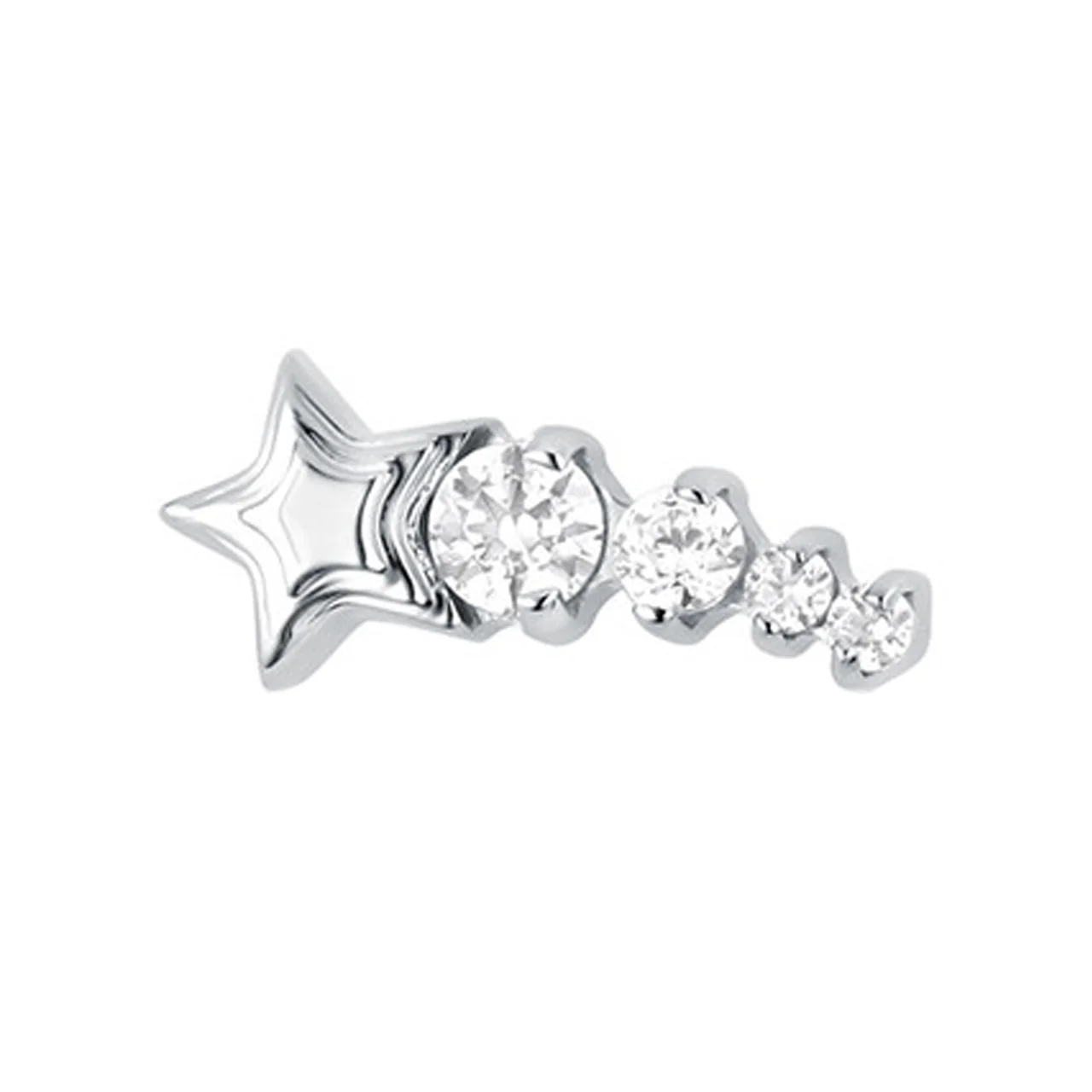 "Cosmic Dust" Threaded End with Faceted Gems - Image 4