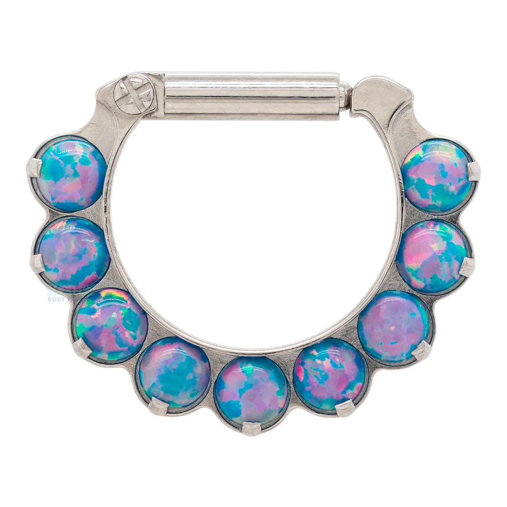 "Odyssey" Clicker #12 with Opals - 12 ga. - Image 2