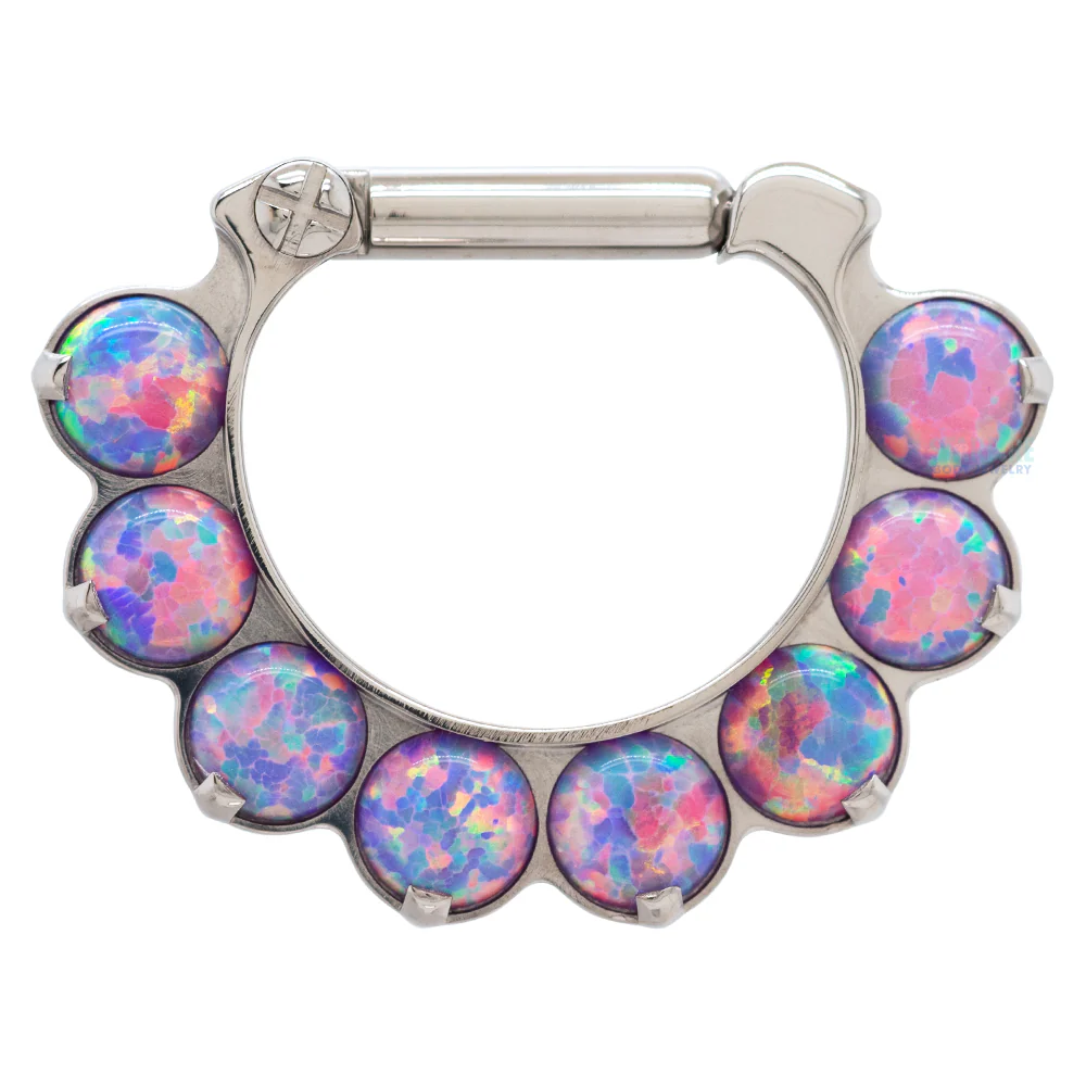 "Odyssey" Clicker #12 with Opals - 14 ga. - Image 3