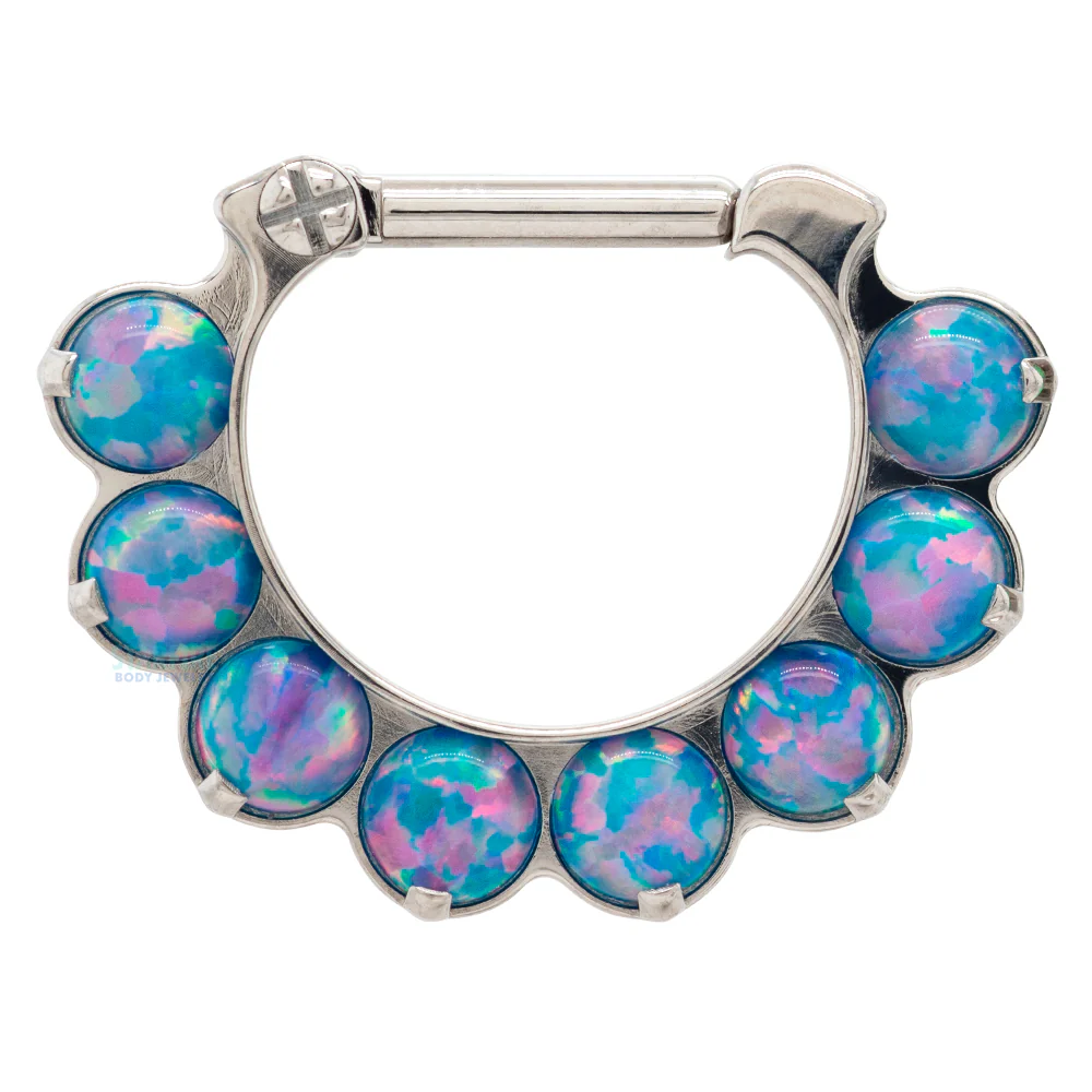 "Odyssey" Clicker #12 with Opals - 16 ga. - Image 3