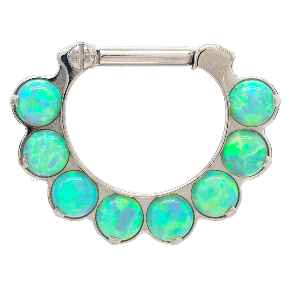 "Odyssey" Clicker #12 with Opals - 16 ga. - Image 4