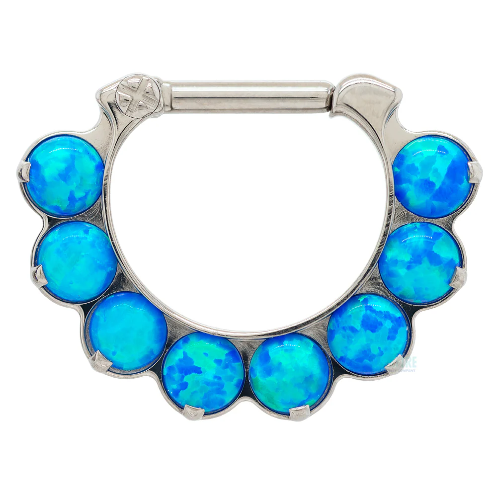 "Odyssey" Clicker #12 with Opals - 16 ga. - Image 5