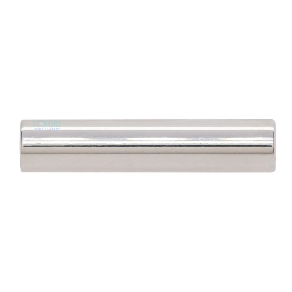 Stainless Steel Threaded Straight Barbell Shaft - 8 ga. - Image 3