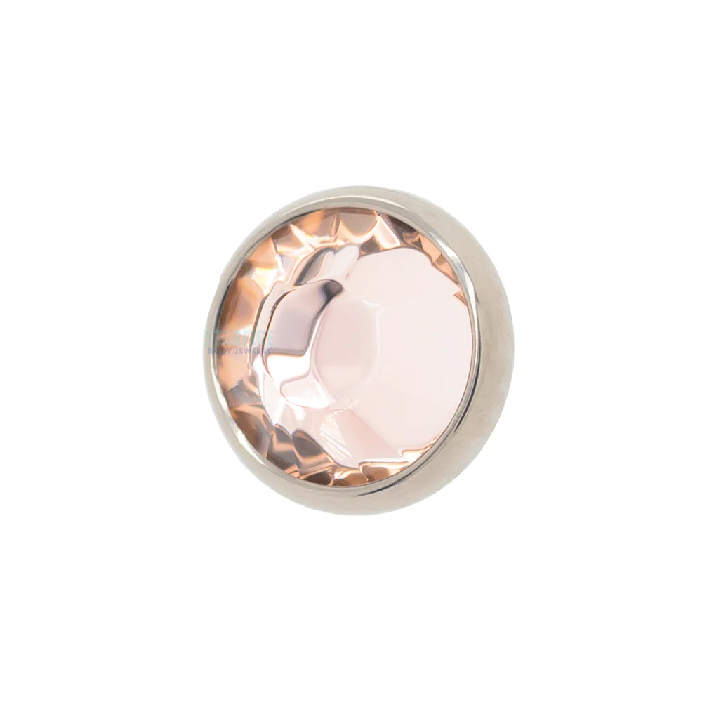 threadless: Crystal Flat Backed Faceted Gem End - Image 5