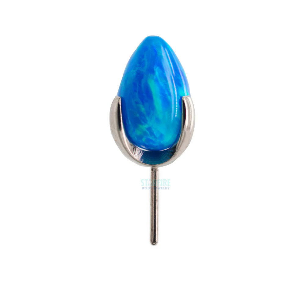 threadless: "Dragon Egg" Prong-Set Opal End - Image 11