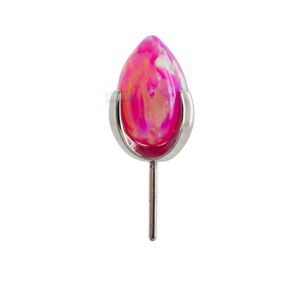 threadless: "Dragon Egg" Prong-Set Opal End - Image 5