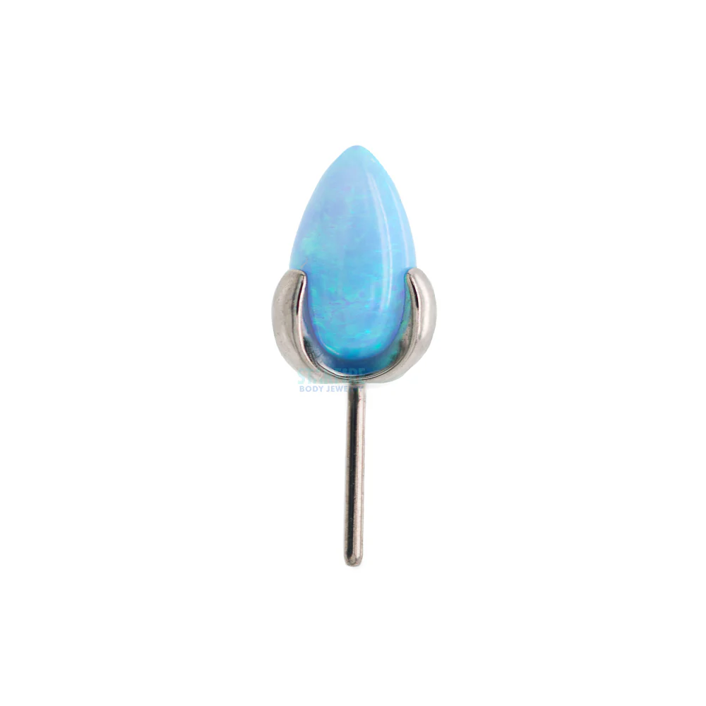 threadless: "Dragon Egg" Prong-Set Opal End - Image 6