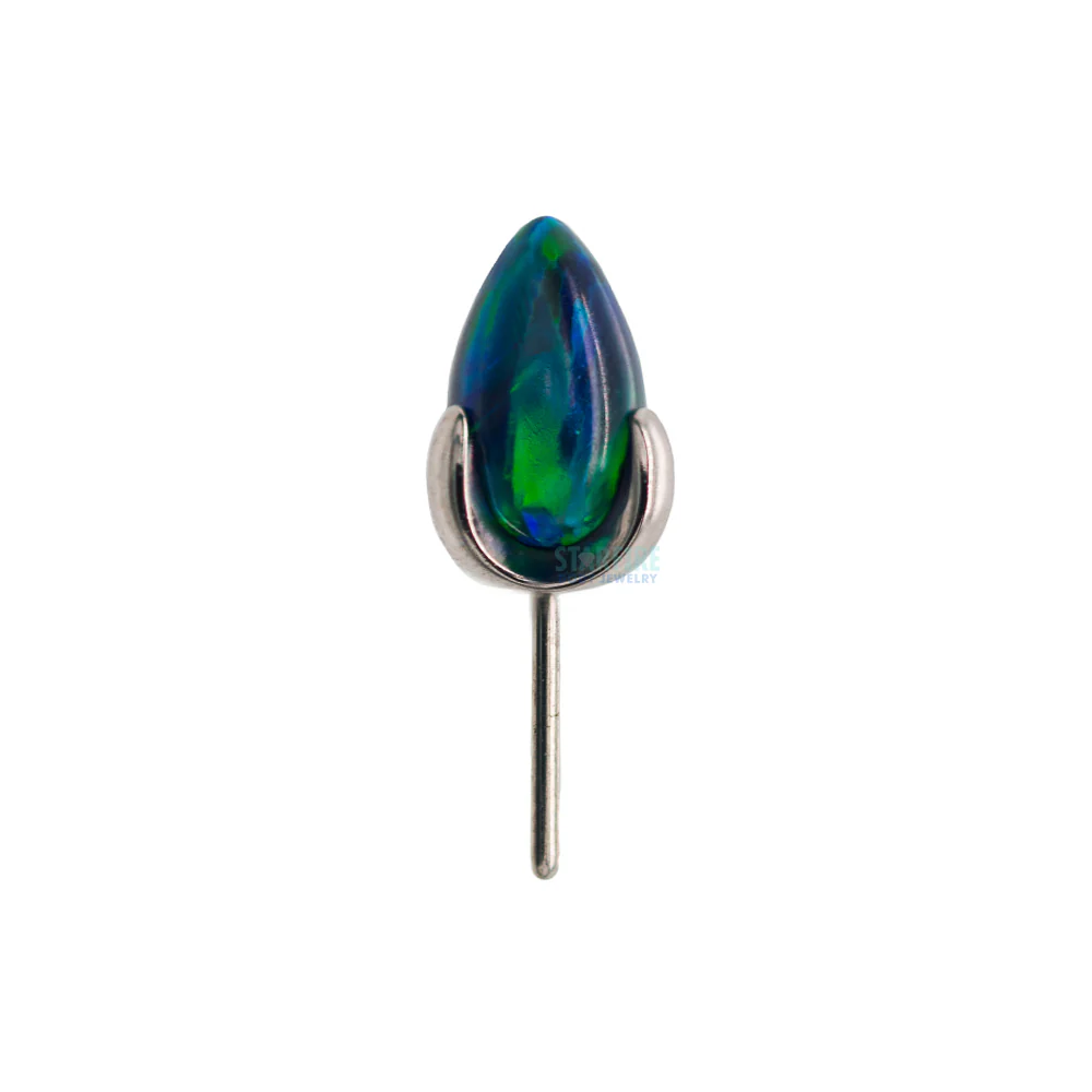 threadless: "Dragon Egg" Prong-Set Opal End - Image 9