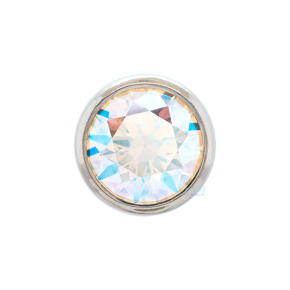 threadless: Extreme Low Profile Faceted Gem Ball End - Image 18