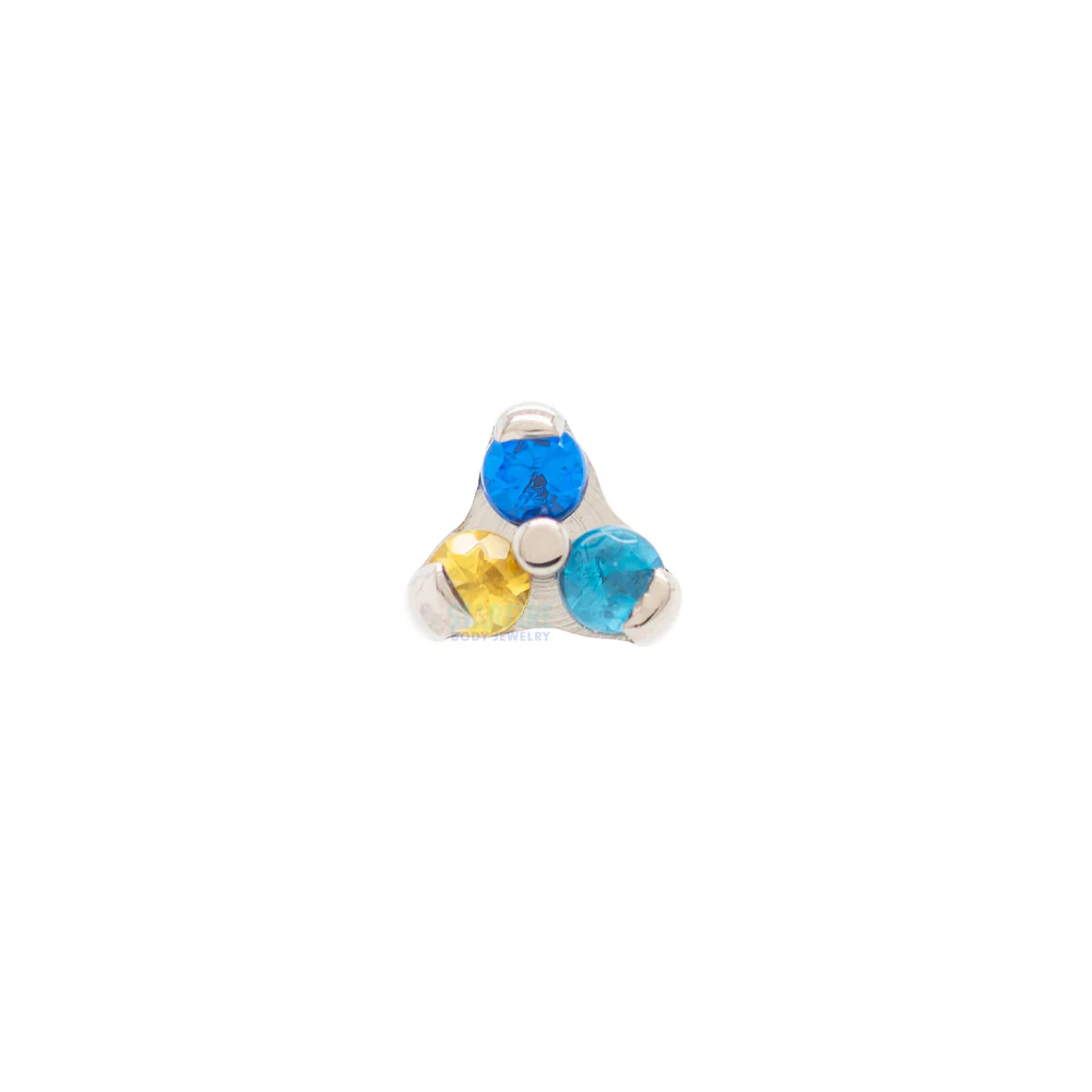 threadless: Faceted Gems in Trinity (Menage a Trois) End - custom color combos - Image 4