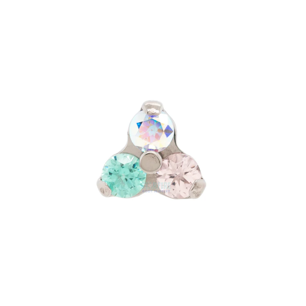 threadless: Faceted Gems in Trinity (Menage a Trois) End - custom color combos - Image 5