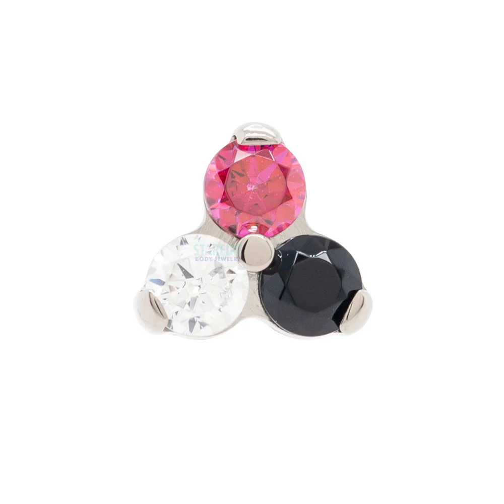 threadless: Faceted Gems in Trinity (Menage a Trois) End - custom color combos - Image 8