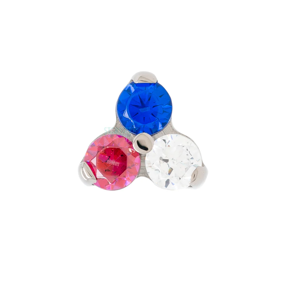 threadless: Faceted Gems in Trinity (Menage a Trois) End - custom color combos - Image 9