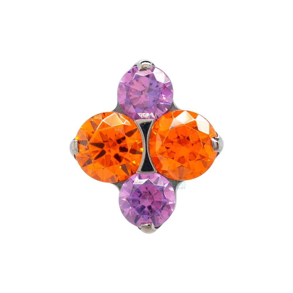 threadless: "North Star" Faceted Gem Cluster End - Custom Color Combos - Image 4