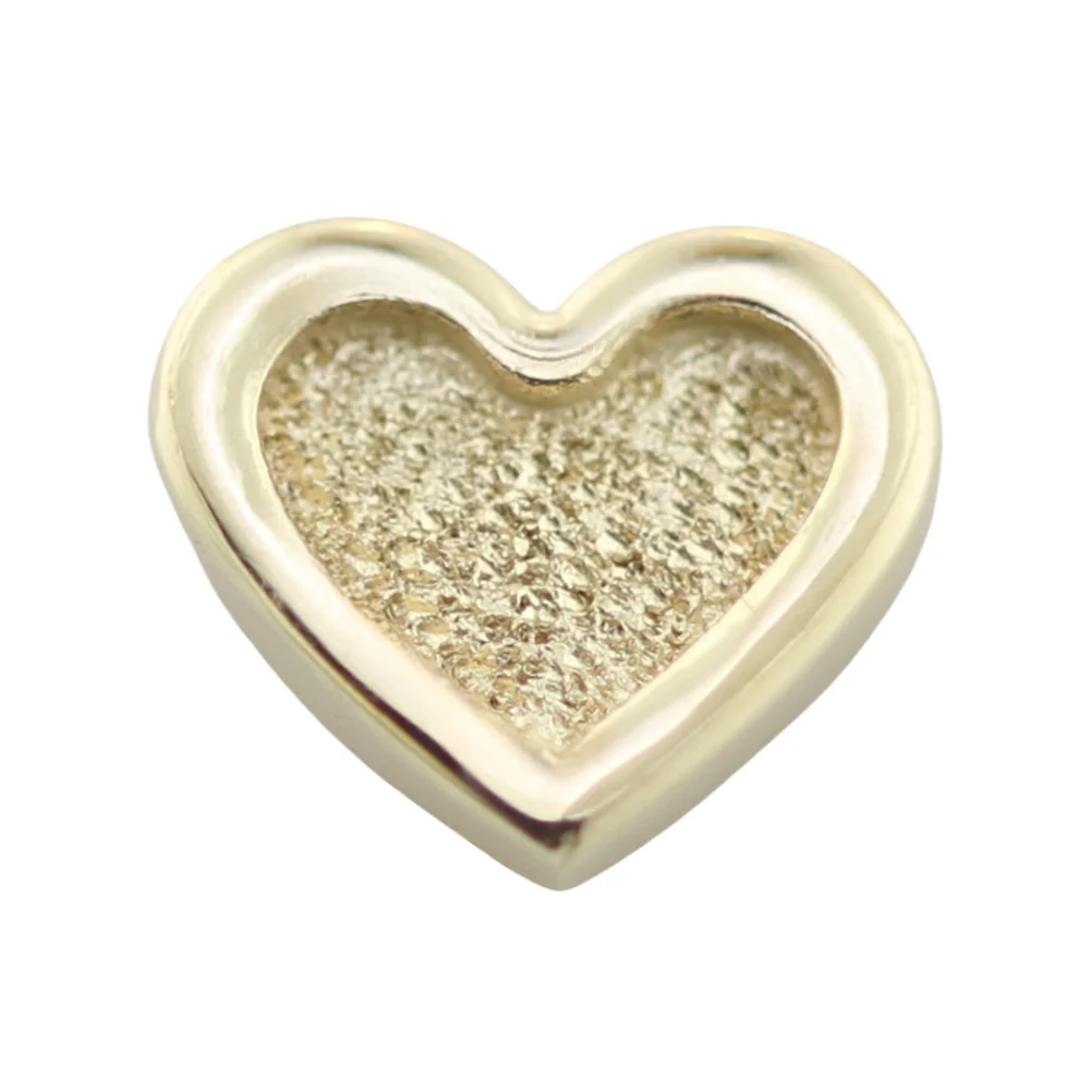 threadless: Stippled Heart Frame #3 End in Gold - Image 2