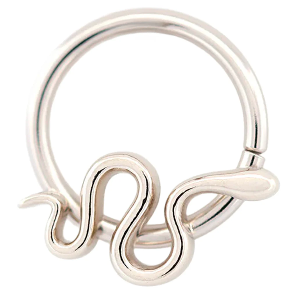 "Danger Noodle" Seam Ring in Gold - Image 4