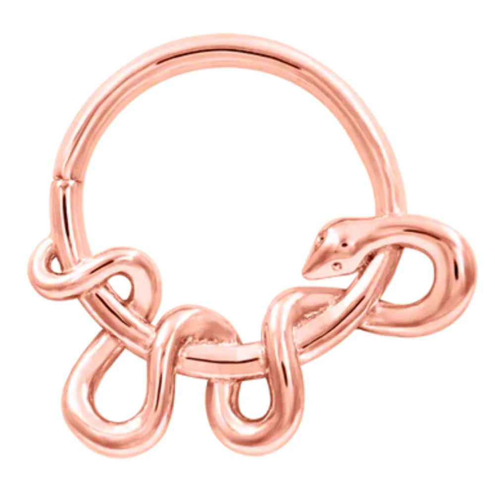Kaa Seam Ring in Gold - Image 6