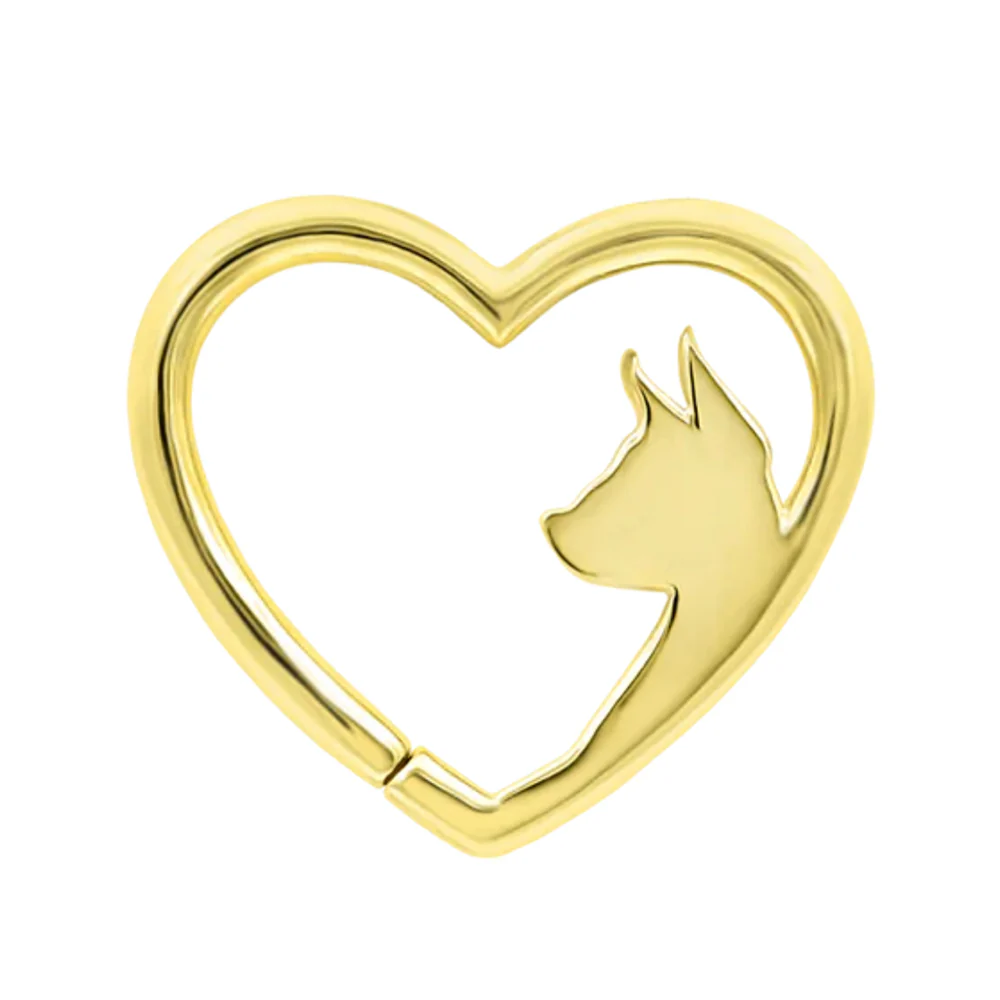 Puppy Love Seam Ring in Gold - Image 4