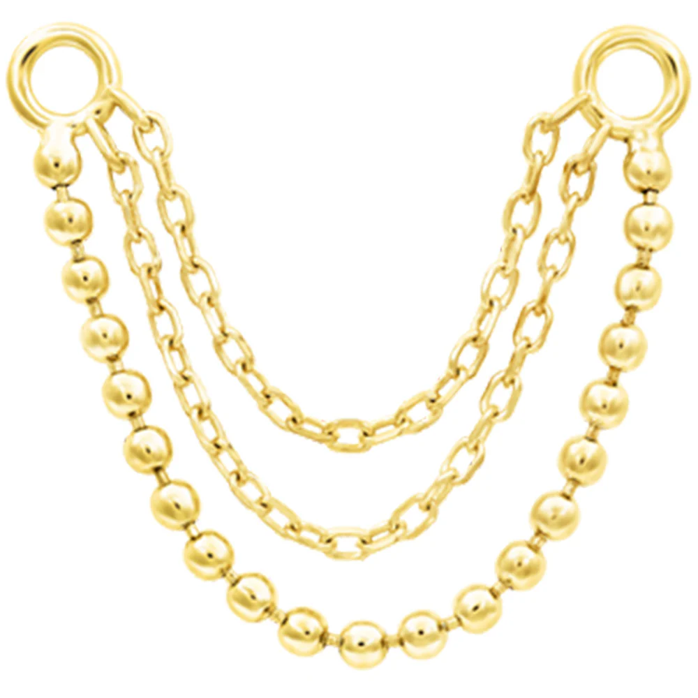 "Quinn" Chain Attachment in Gold - Image 2