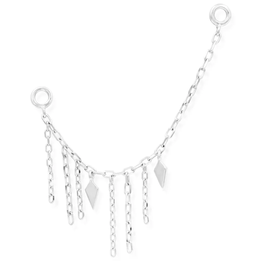 "Sloane" Chain Attachment in Gold - Image 3