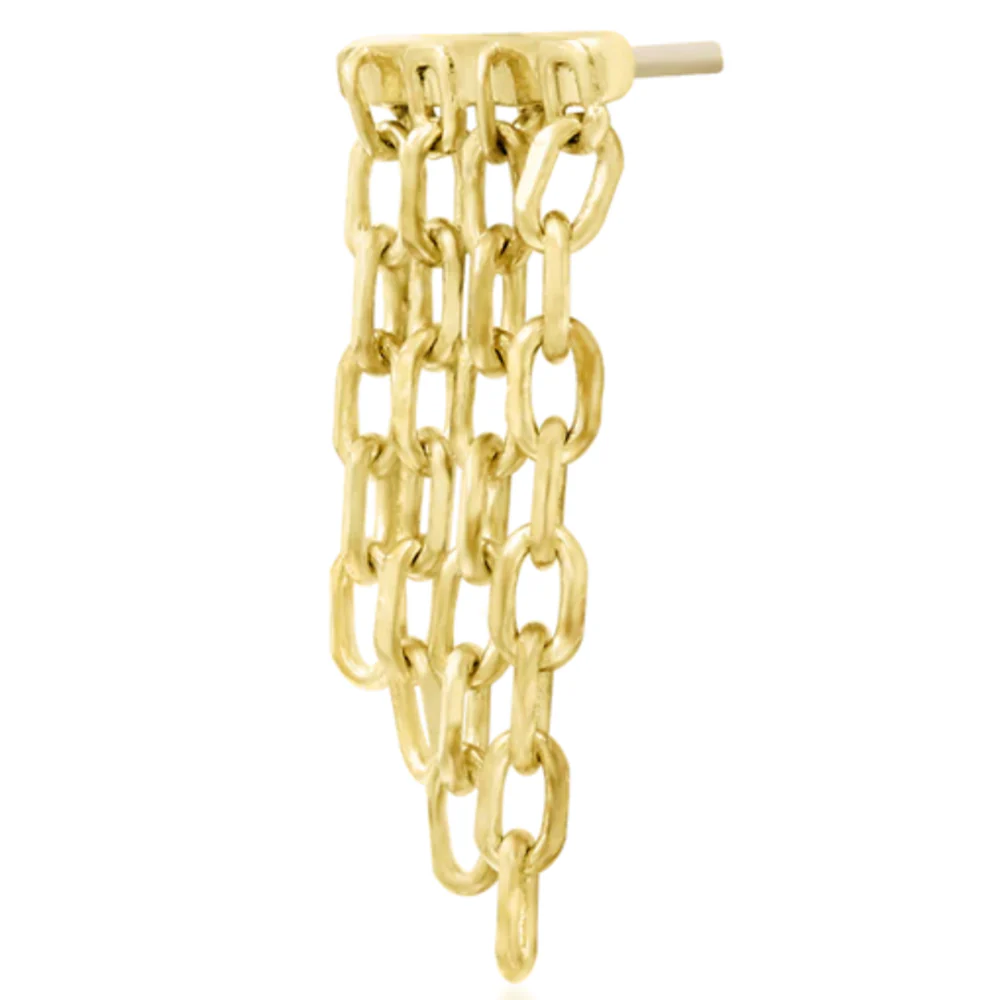 threadless: "Imogen" End with Chains in Gold - Image 3